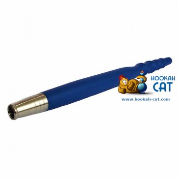 Мундштук для кальяна Alpha Hookah Blue Matte (Альфа Хука Синий Матовый) - фото 1